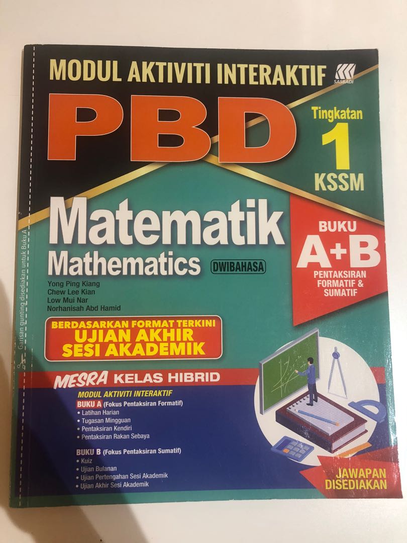 Modul Aktiviti PBD Mathematics Form 1, Hobbies & Toys, Books ...