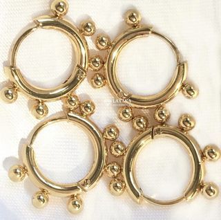Monroe Hoop Earrings by Layana Accessories