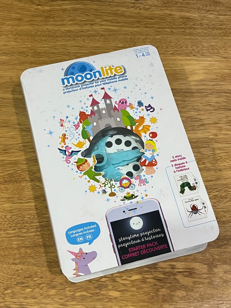Moonlite Storybook Projector Starter Pack, Hobbies & Toys, Books ...