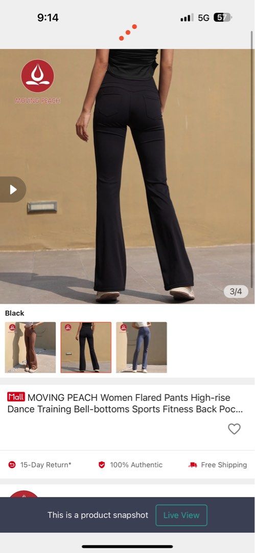 Zumba Back Pocket Pants