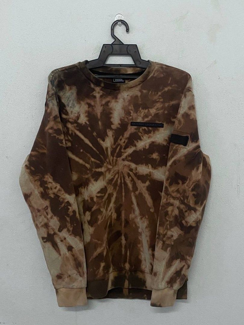 National geographic tie online dye sweatshirt