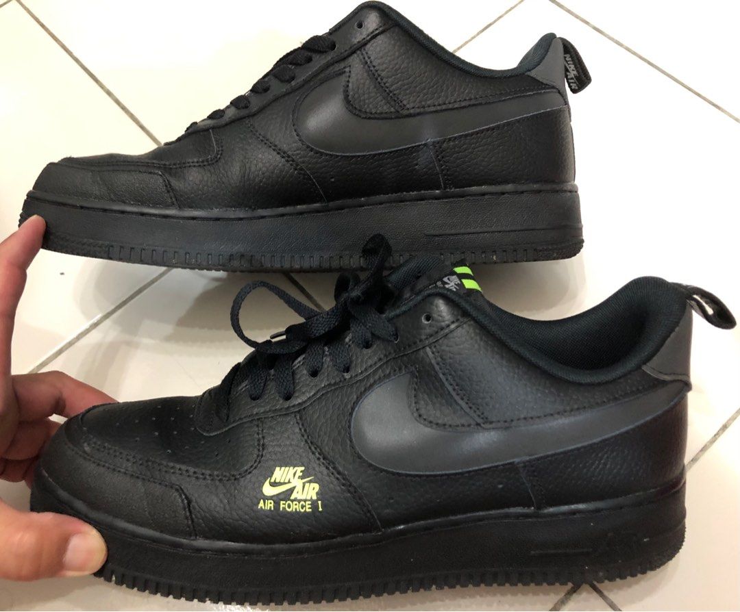 Black air force ones store utility
