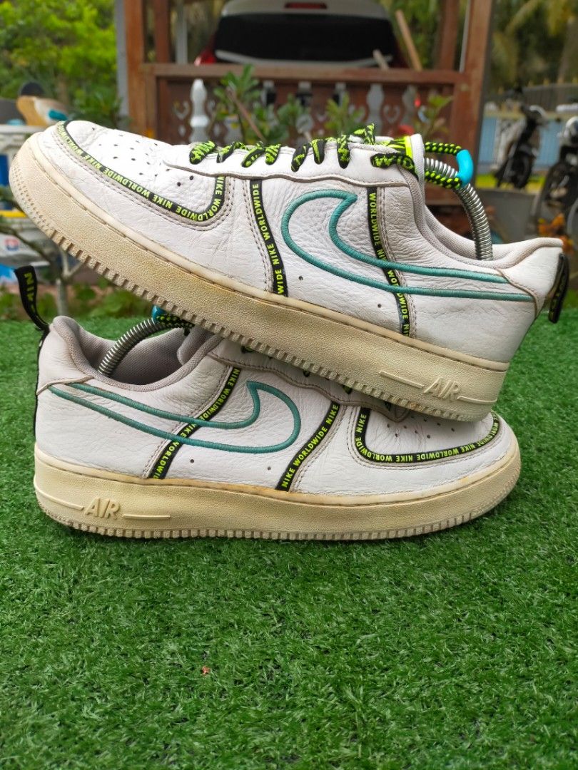NIke aIr force af1 worldwide leather size 8.5uk Men s Fashion