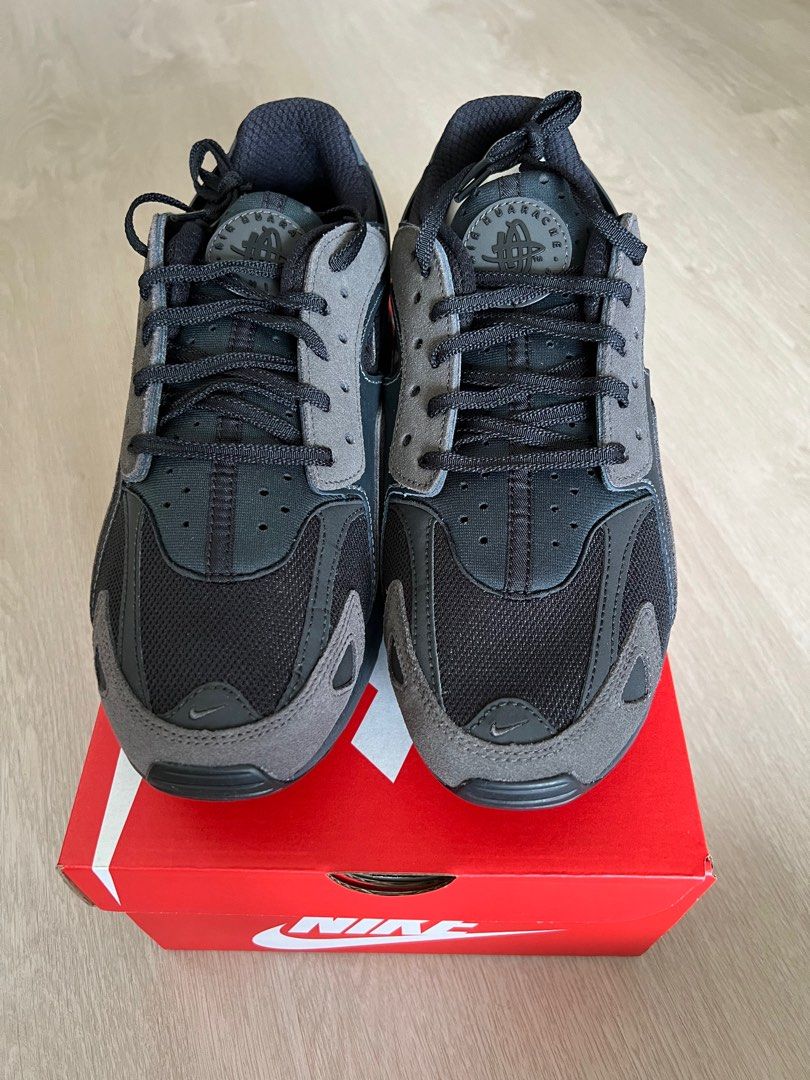 Nike air huarache new arrivals black and grey