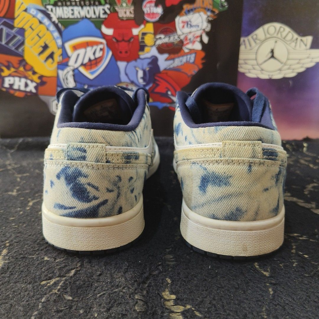 aj1 low washed denim