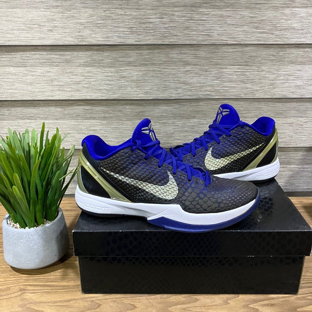 Nike kobe 6 mens purple sales