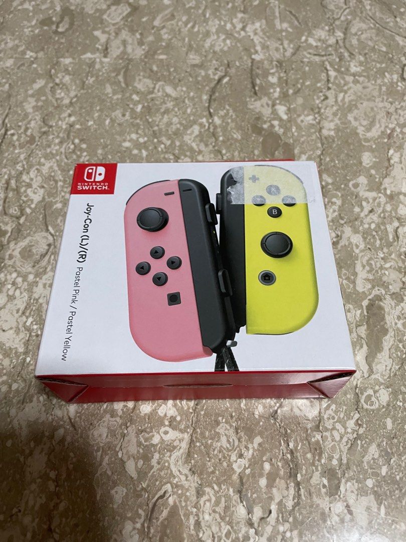 Nintendo Switch Joy-Con (L)/(R) - Pastel Pink/Pastel Yellow