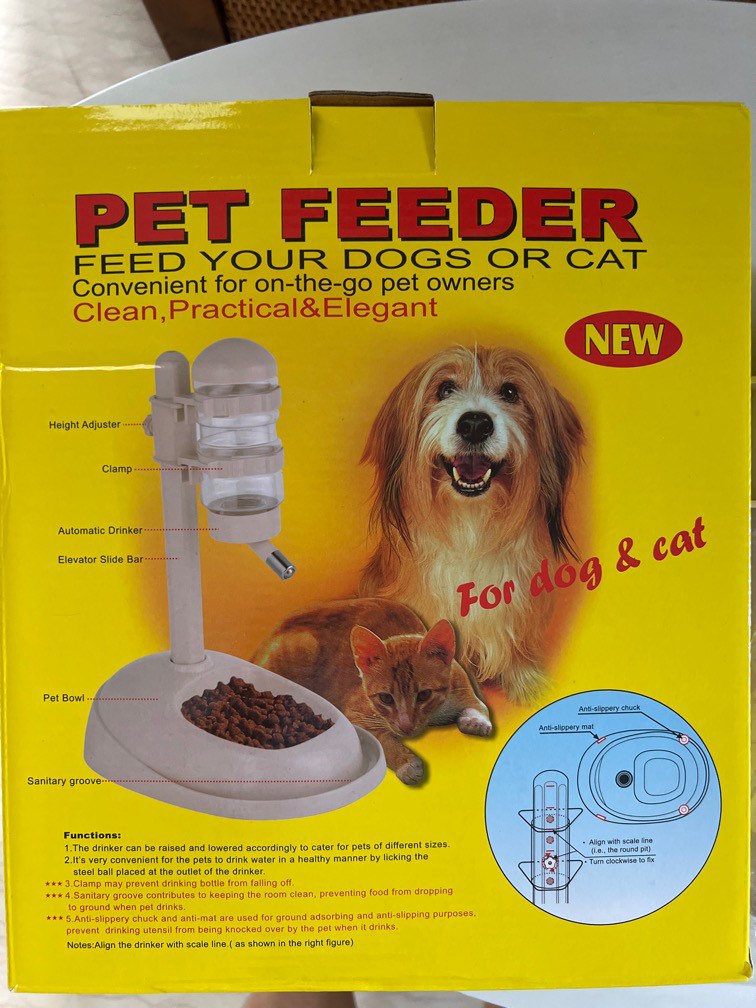 Pet Feeder Pet Supplies Homes Other Pet Accessories on Carousell