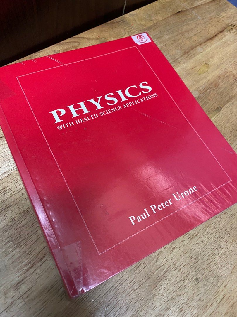 Physics with Health Science Applications - Urone (Category: Textbooks) located in Quezon City. Submitted by flatfootedmd (Listing ID 1282834128, Image 1). Description: .