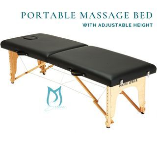 Portable Massage Bed with adjustable height (no accessories)