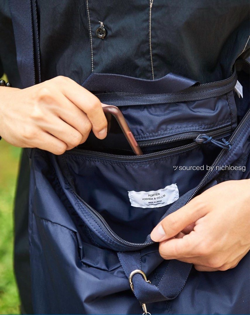 PORTER FLEX 2WAY HELMET BAG, Men's Fashion, Bags, Sling Bags on