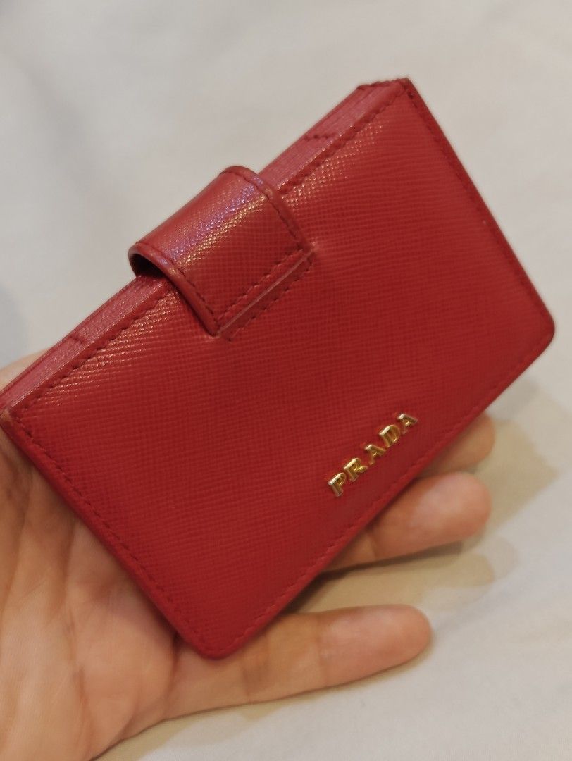 Prada accordion card case sales