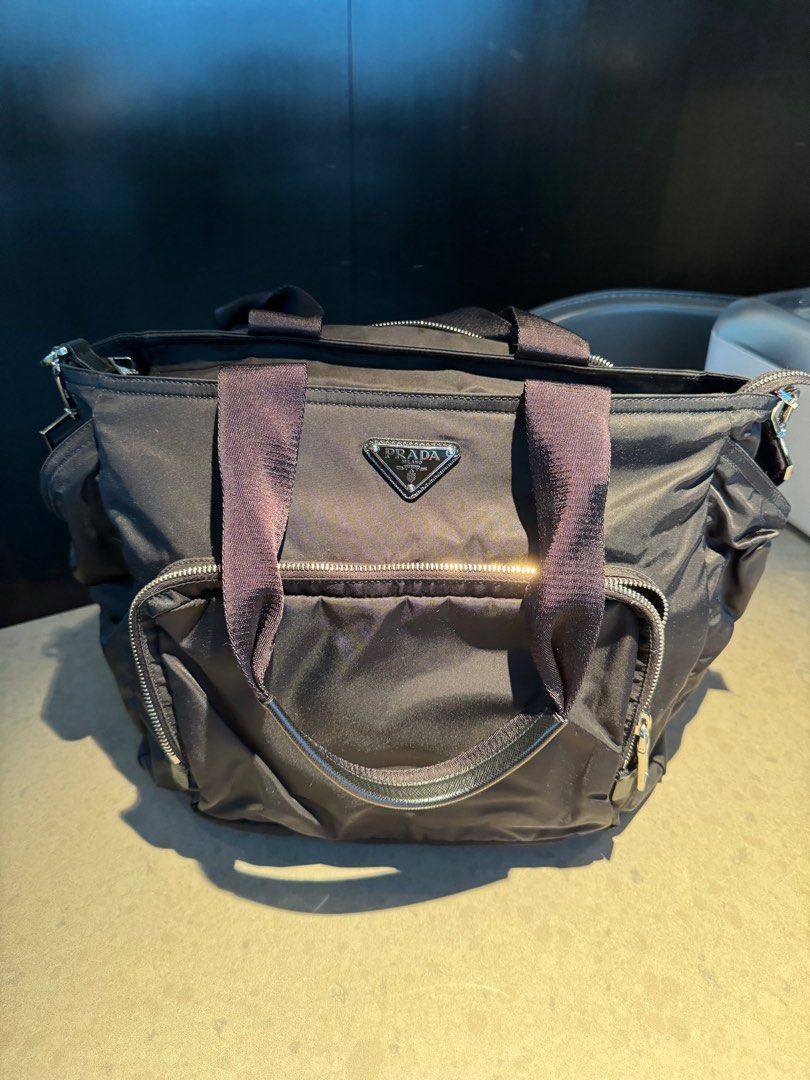 Prada shop baby bag