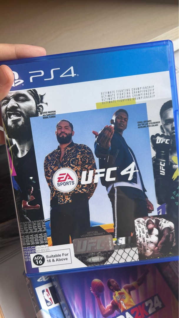 PS4 Used Game UFC 4, Video Gaming, Video Game Consoles, PlayStation on  Carousell
