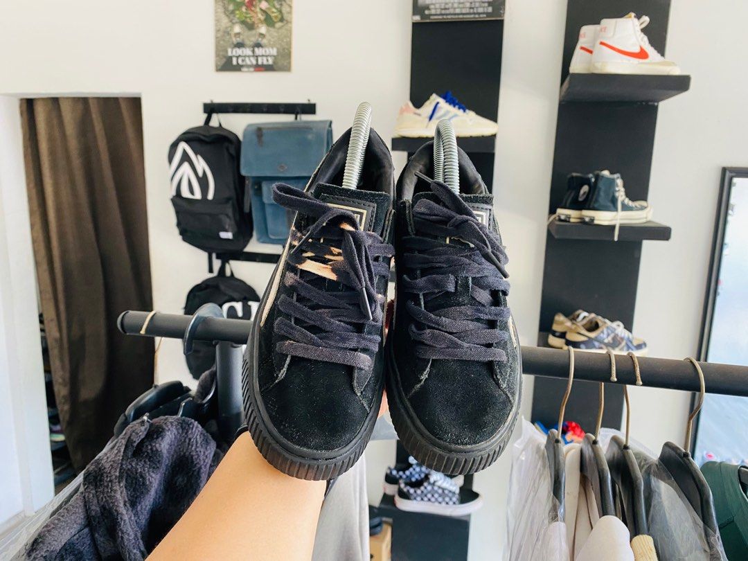 Bts x puma hotsell suede platform sneakers