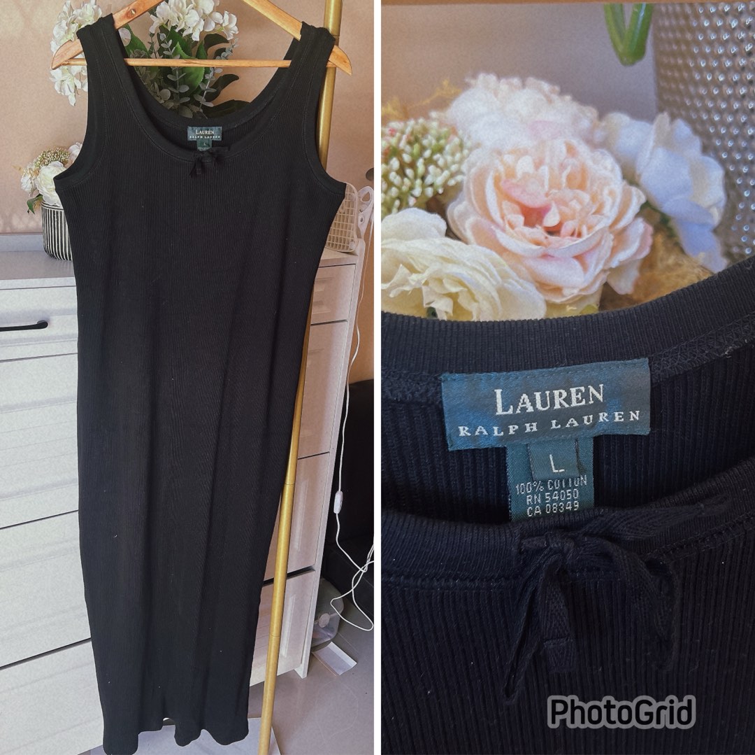 Ralph Lauren Knitted Maxi Dress Women s Fashion Dresses Sets Dresses on Carousell