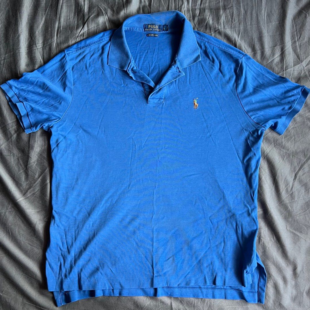 Ralph Lauren Polo Tee Blue Men s Fashion Tops Sets Tshirts