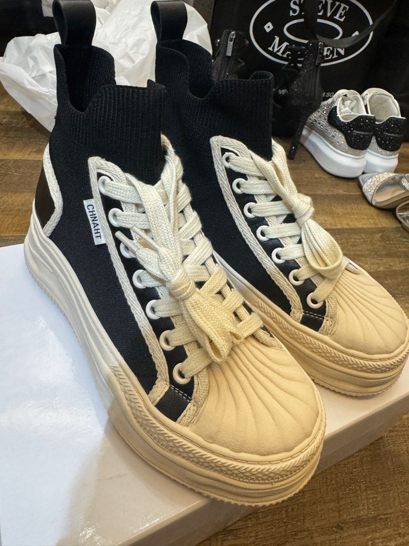 Real Leather sneakers Women s Fashion Footwear Sneakers on