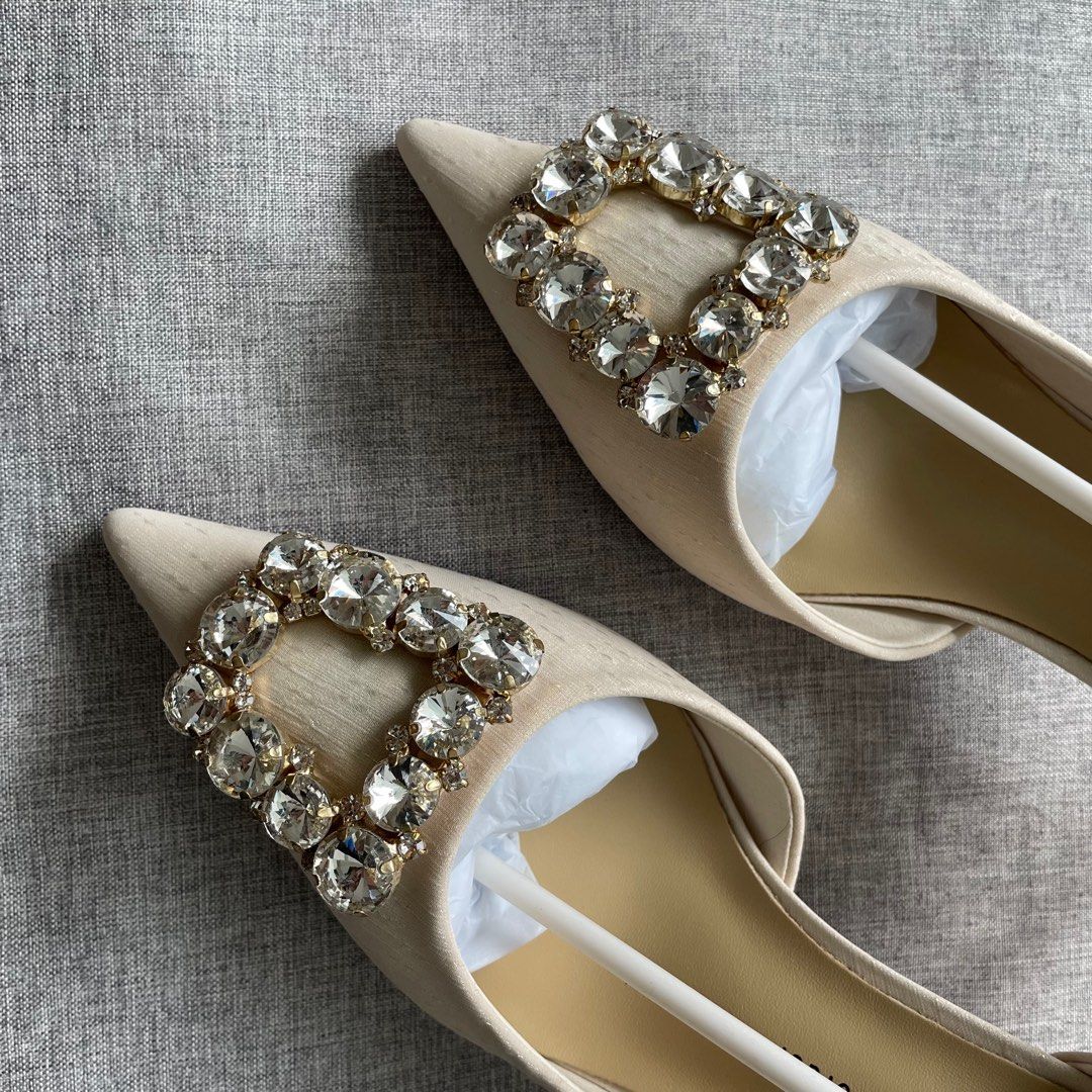 Cheap rhinestone top shoes