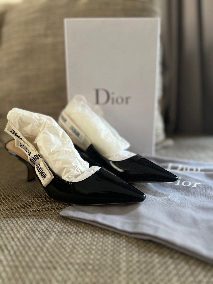 Dior hotsell slingback sale