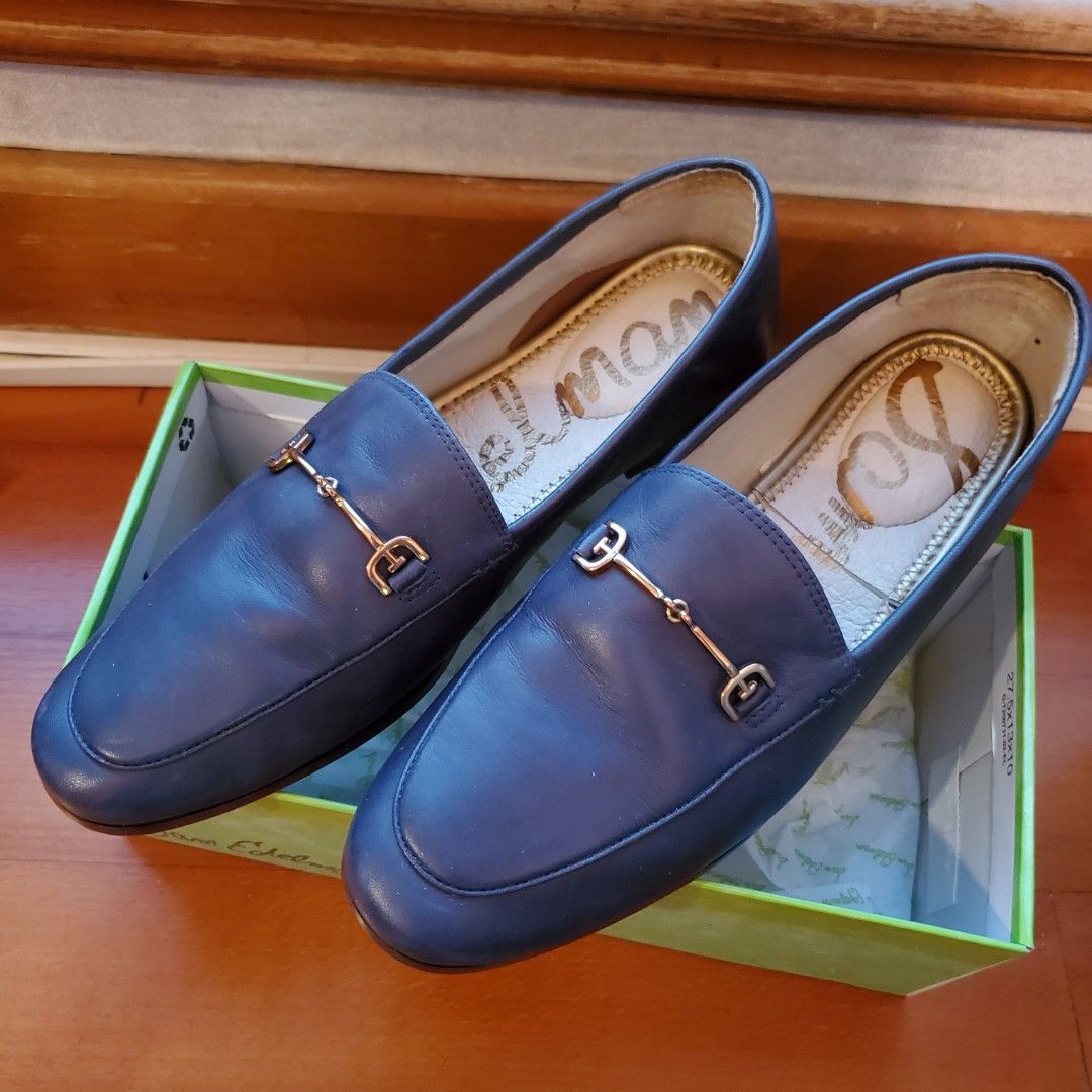 Sam Edelman Lorraine Loafers Navy gucci dupe oriental traffic charles keith Loafers Carousell