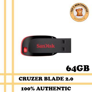 Sandisk Cruzer Blade 2.0 64GB Flashdrive