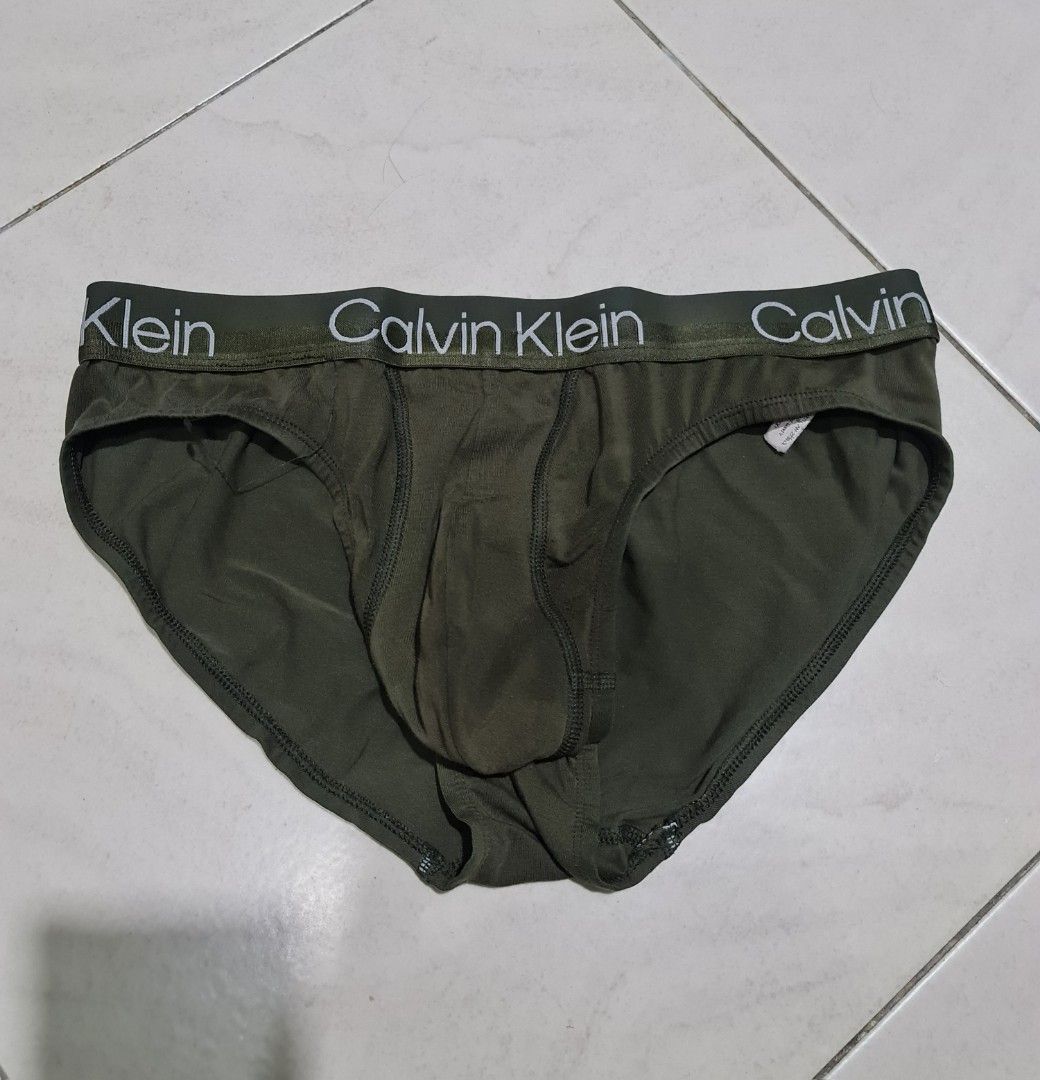 SeeHere CK Olive Green Brief Men s Fashion Bottoms New