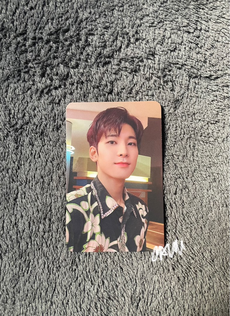 Seventeen SVT Wonwoo Semicolon Interpark Yes24 POB Photocard, Hobbies