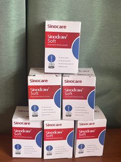 Sinocare Sinodraw Soft Safe-Accu Lancets (50s)