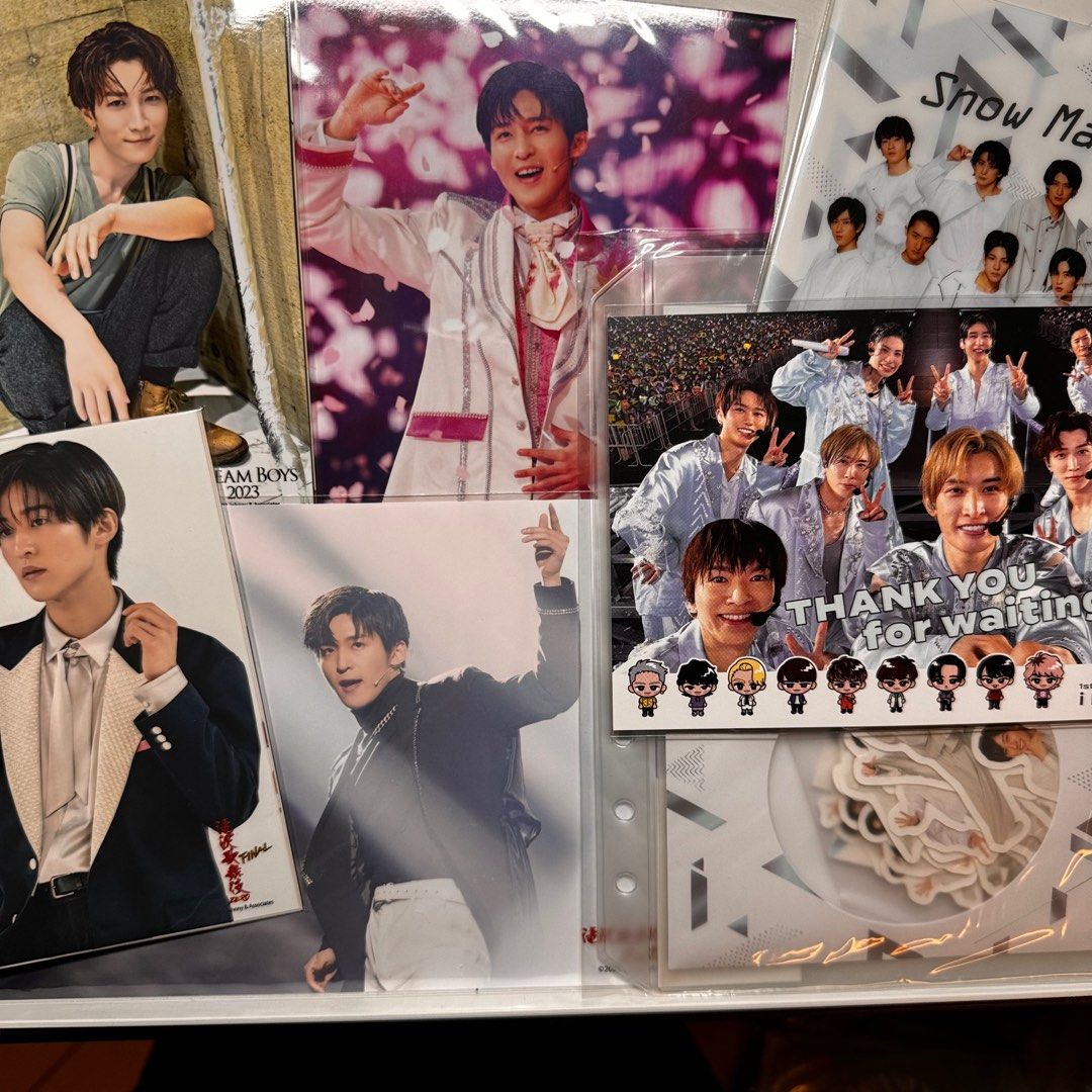 新品・未開封】DREAMBOYS 公式グッズ SnowMan渡辺翔太 セット SnowMan