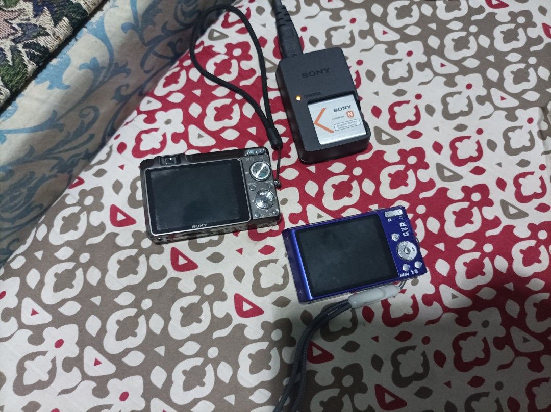 Sony Digital Cameras (Category: Cameras) located in Manila. Submitted by swiftowl.ce049f (Listing ID 1282978516, Image 3). Description: used with 4gb and 8gb memory stick batteries in good condition with charger actual item posted cameras 100% working selling as bundle rfs: still have jvc, samsung and pentax digital cameras to sell too. thanks.