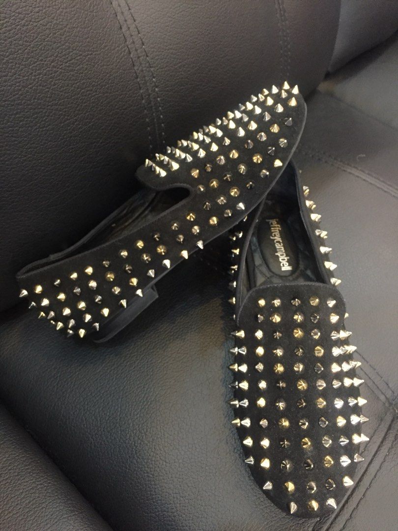 Jeffrey campbell hot sale spiked shoes