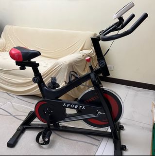 Bicicleta Spinning Fija Centurfit 6 kg Negra