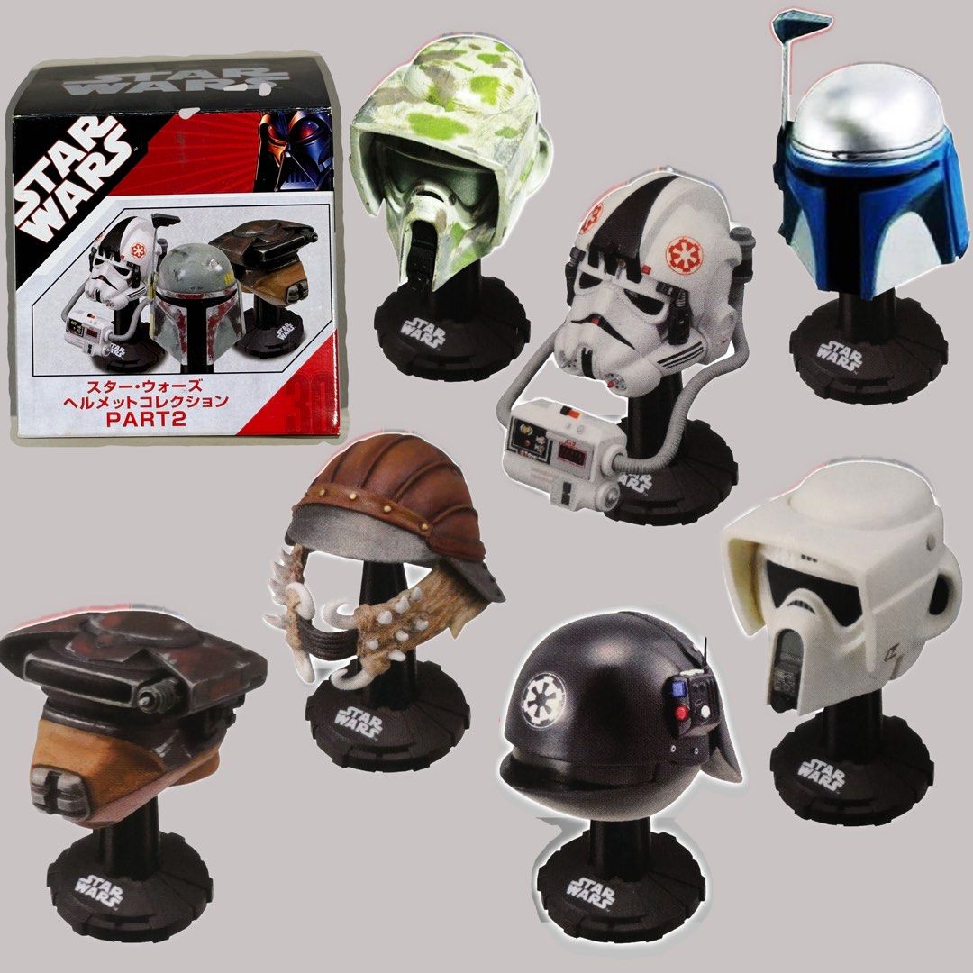 Star wars mini helmet collection on sale
