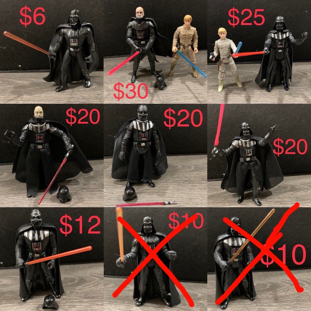 Sith lord online action figures