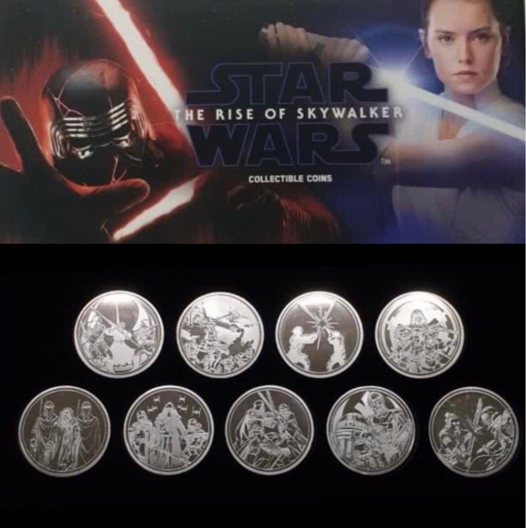 Star wars collector coins discount