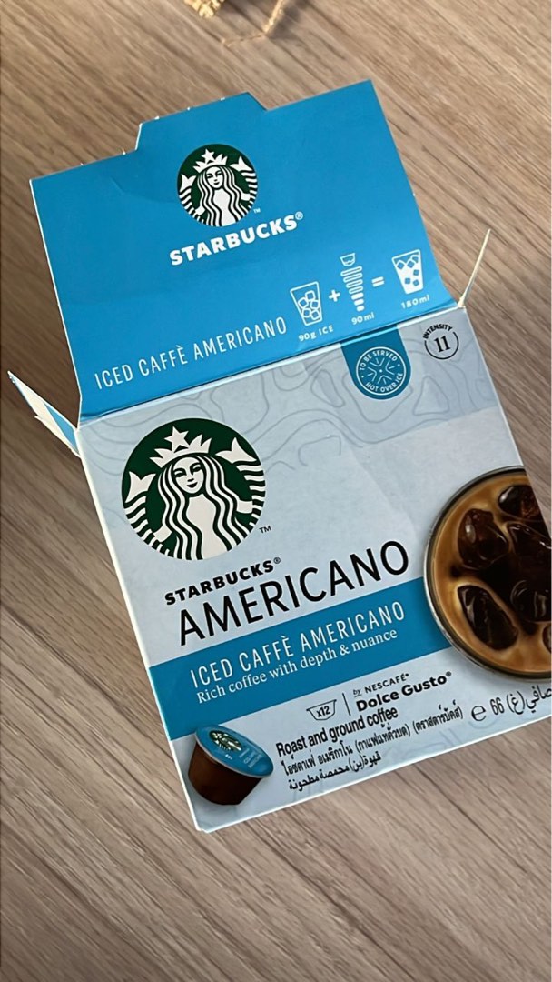 Starbucks® Iced Americano NESCAFE® Dolce Gusto®