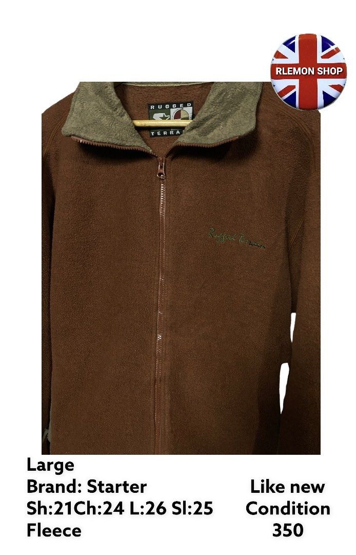 Starter Fleece Jacket Men s Fashion Coats Jackets and Outerwear on Carousell
