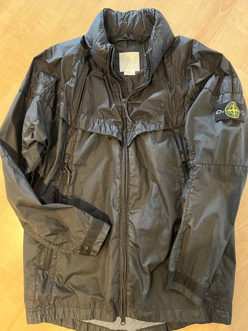 Stone Island x Nike Black Hyper Light Membrana 2L TC Windrunner