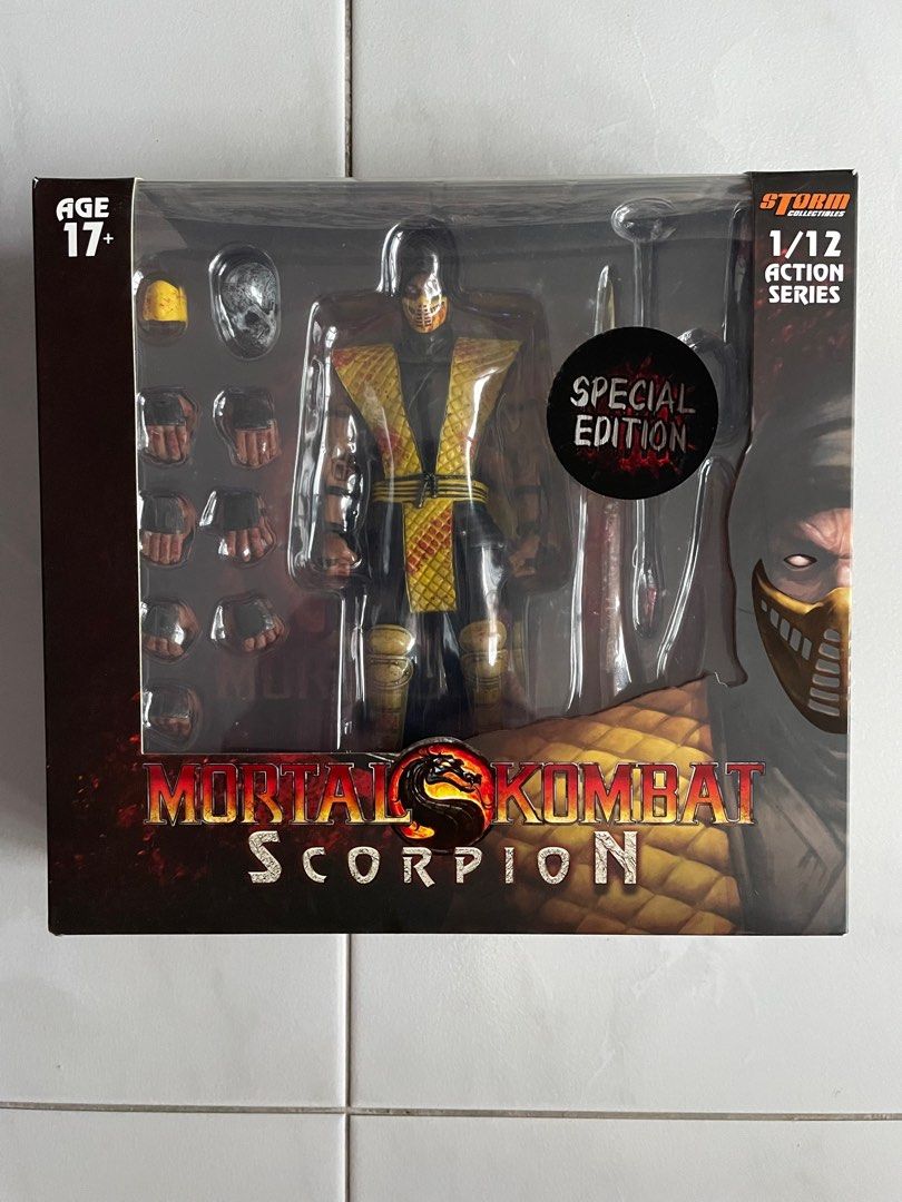 Storm Collectibles 1/12 Mortal Kombat MK1 Klassic Scorpion