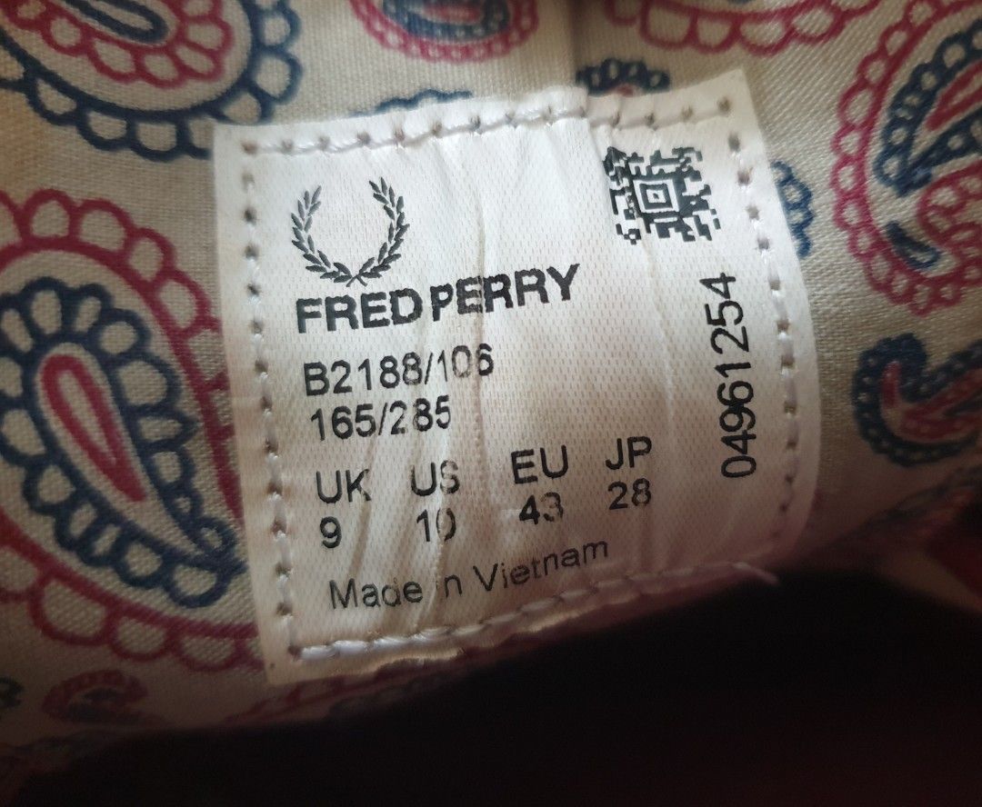Suede Casual Fred Perry Shoes Men s Fashion Footwear Casual