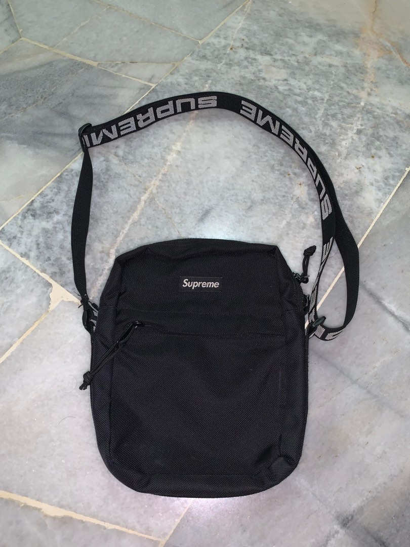 Supreme Shoulder Bag SS18 Men s Fashion Bags Sling Bags on