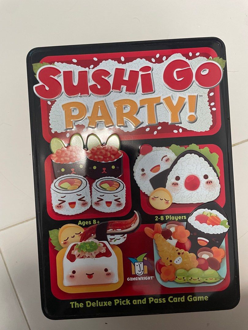 Sushi go party board game, Hobbies & Toys, Toys & Games on Carousell