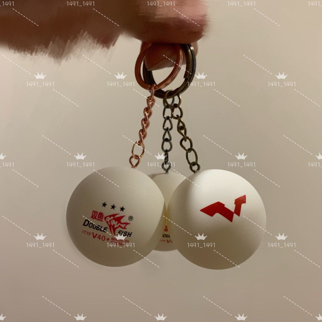 Smash online ball keychain
