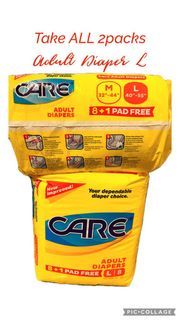 Take ALL adult diaper CaRe L free diaper rash cream