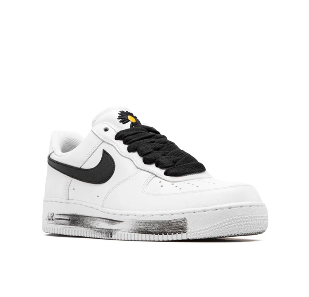 The G Dragon x Nike Air Force 1 Low White sneakers. Size 6.5