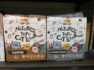 Topcat Tofu Cat Litter flushable