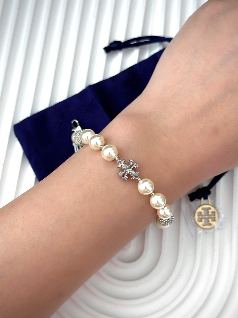 Tory Burch pearl bracelet Carousell