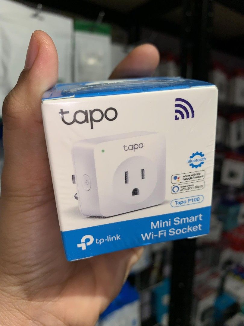 TP-Link Tapo P100 Mini Smart Wi-Fi Socket | WiFi Socket | Smart Plug | WiFi Plug | TPLINK (Category: Electrical, Adaptors & Sockets) located in Makati City. Submitted by techubstoreandaccessories (Listing ID 1283092407, Image 3). Description: TP-Link Tapo P100 Mini Smart Wi-Fi Socket | WiFi Socket | Smart Plug | WiFi Plug | TPLINK Ready for Pick-Up / Same Day Delivery Via Lalamove‼️ DETAILS: ✅ Actual Picture Posted. ✅BRAND NEW, SEALED, & ORIGINAL