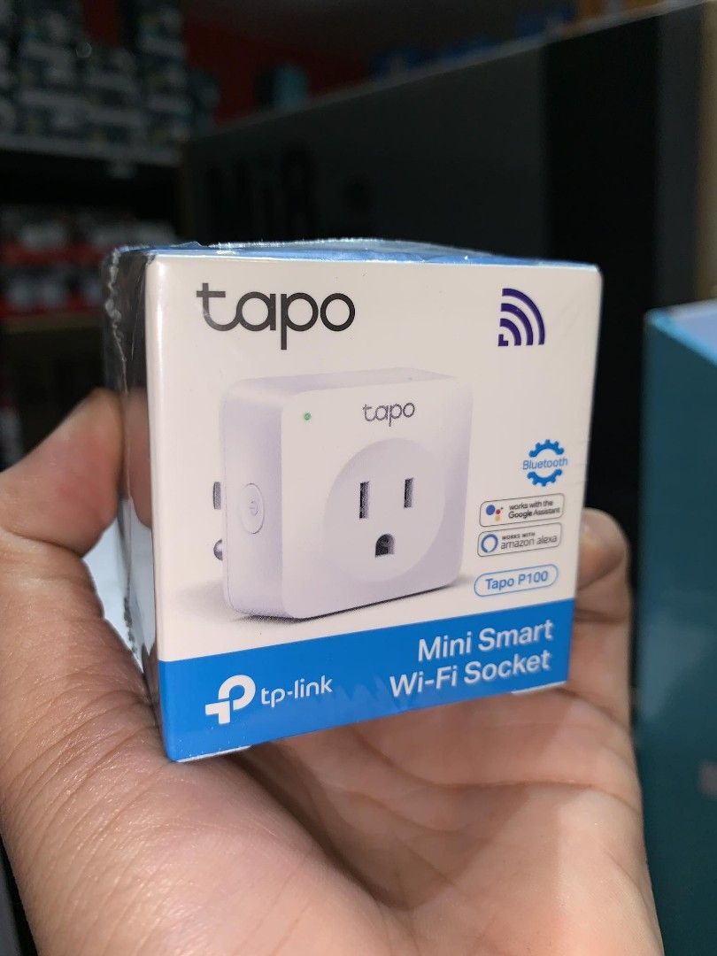 TP-Link Tapo P100 Mini Smart Wi-Fi Socket | WiFi Socket | Smart Plug | WiFi Plug | TPLINK (Category: Electrical, Adaptors & Sockets) located in Makati City. Submitted by techubstoreandaccessories (Listing ID 1283092407, Image 2). Description: TP-Link Tapo P100 Mini Smart Wi-Fi Socket | WiFi Socket | Smart Plug | WiFi Plug | TPLINK Ready for Pick-Up / Same Day Delivery Via Lalamove‼️ DETAILS: ✅ Actual Picture Posted. ✅BRAND NEW, SEALED, & ORIGINAL